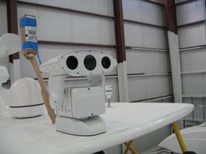 Atlas Camera During Installation at The Viking Yacht Plant